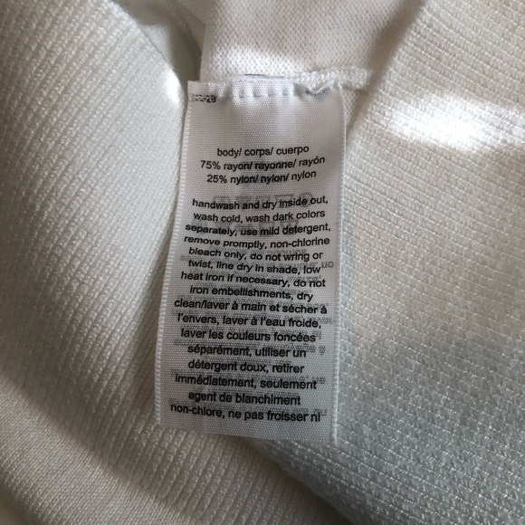 TOMMY HILFIGER Jeweled Neck Sweater - Picture 5 of 5